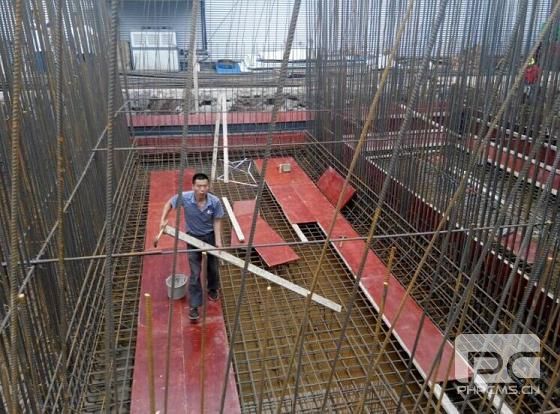 飲料廢水處理工程現場圖